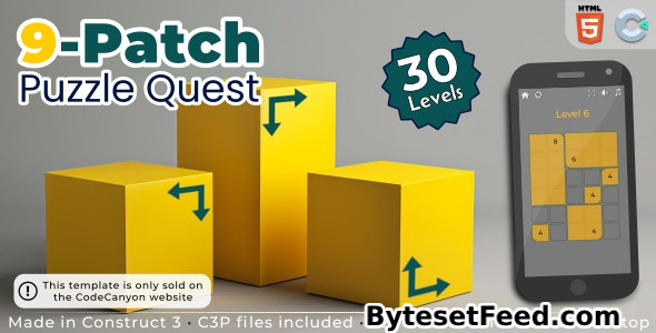 9-Patch Puzzle Quest v1.0 - HTML5 Puzzle game