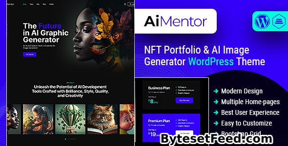 AI Mentor v1.0 - AI Image Generator WordPress Theme