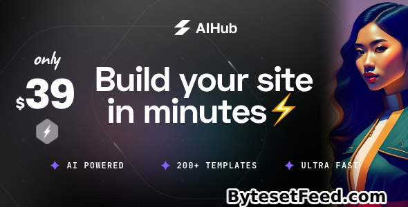 AIHub v1.3.1 - AI Powered Startup & Technology WordPress Theme