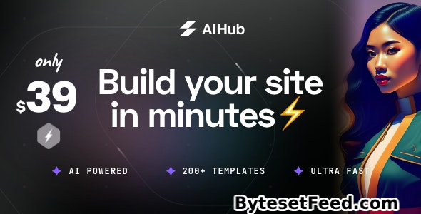 AIHub v1.3 - AI Powered Startup & Technology WordPress Theme