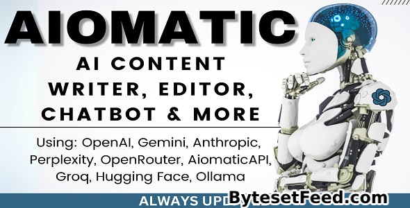 AIomatic v2.1.7 - Automatic AI Content Writer