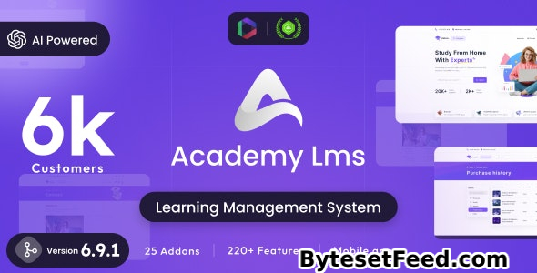 Academy LMS v6.9.1 - Learning Management System - nulled