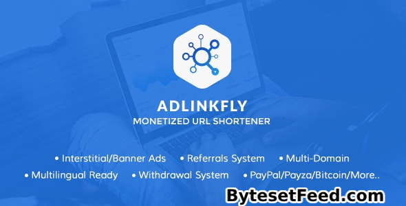 AdLinkFly v6.6.3 - Monetized URL Shortener - nulled