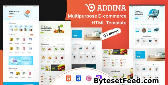 Addina - eCommerce HTML Template
