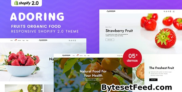 Adoring v1.0 - Fruits Organic Food Responsive Shopify 2.0 Theme