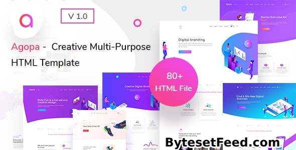Agopa - Creative Multipurpose HTML Template
