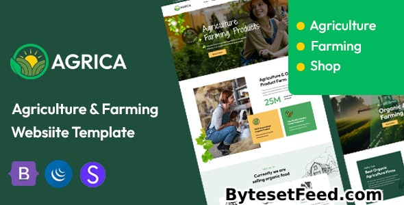 Agrica - Agriculture HTML Template
