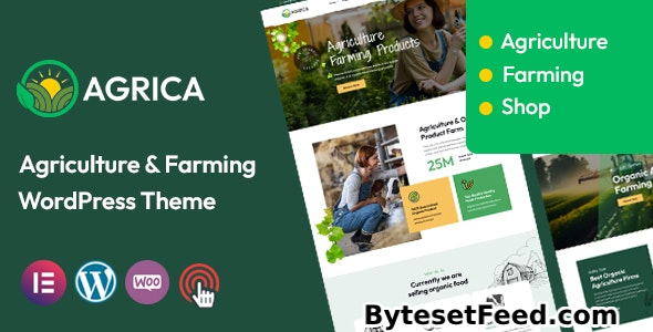 Agrica v1.0.1 - Agriculture WordPress Theme