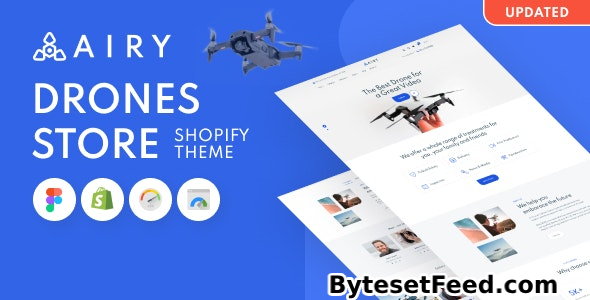 Airy v1.2 - Drones Store HTML Template