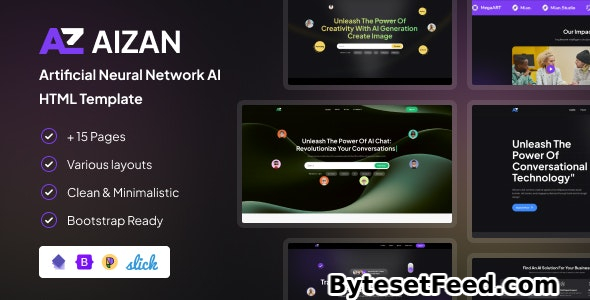 Aizan - Artificial Neural Network AI HTML Template