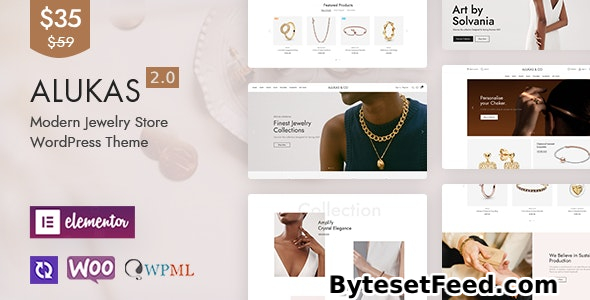 Alukas v2.0.1 - Modern Jewelry Store WordPress Theme