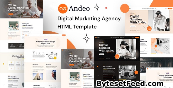 Andeo - Digital Marketing Agency HTML Template