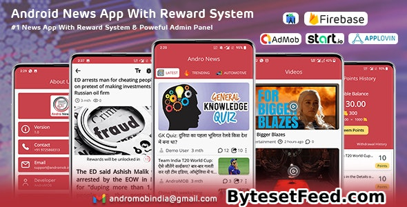 Andro News - Android News App With Reward System - 1 February 2024