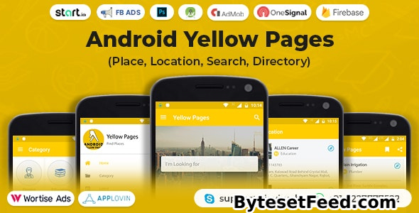 Android Yellow Pages (Place, Location, Search, Directory) v1.4