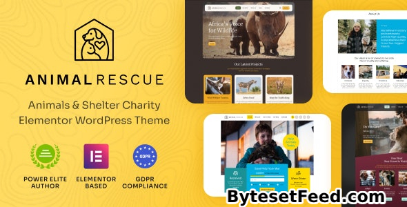 Animal Rescue v1.0.7 - Shelter Charity WordPress Theme