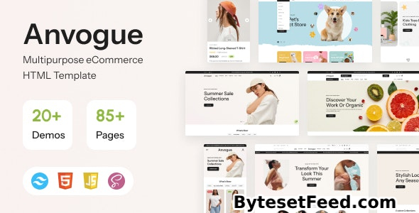 Anvogue - Multipurpose eCommerce HTML Template