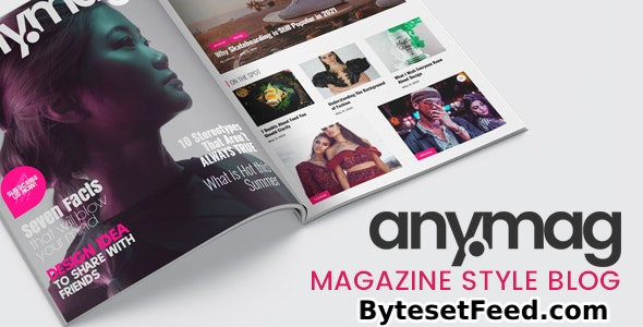 Anymag v2.8.8 - Magazine Style WordPress Blog