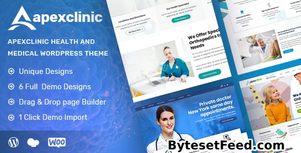 ApexClinic v1.3.4 - Health & Medical Theme