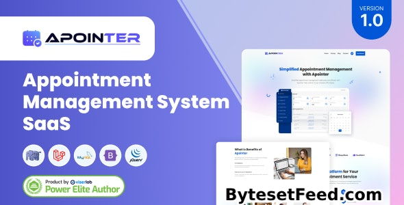 Apointer v1.0 - Appointment Management System SaaS - nulled