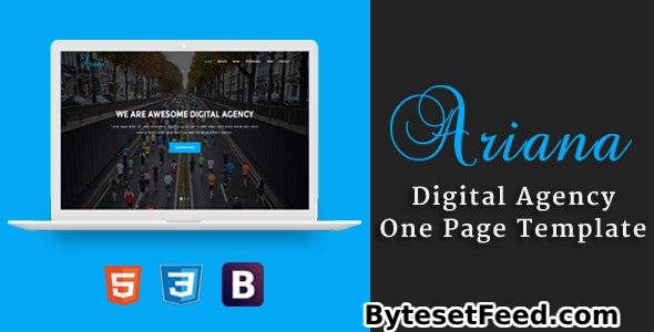 Ariana - Digital Agency One Page Template