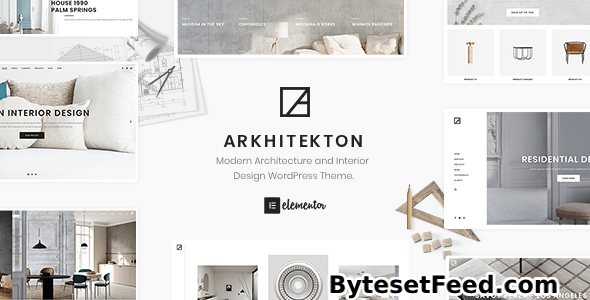 Arkhitekton v1.3.1 - Modern Architecture and Interior Design WordPress Theme