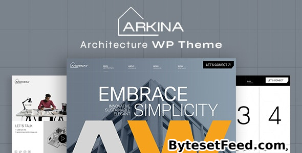 Arkina v1.1 - Architecture WordPress Theme