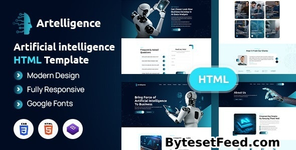 Artelligence - AI & Robotics HTML Template