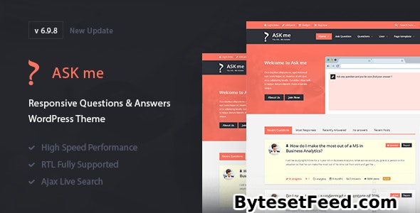 Ask Me v6.9.8 - Responsive Questions & Answers WordPress
