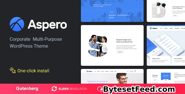 Aspero v1.1.4 - Business WordPress Theme