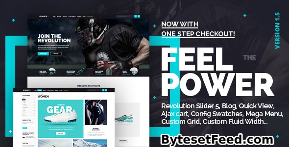 Athlete v1.5.3 - Fluid Responsive Magento Theme