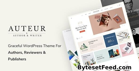 Auteur v6.9 – WordPress Theme for Authors and Publishers