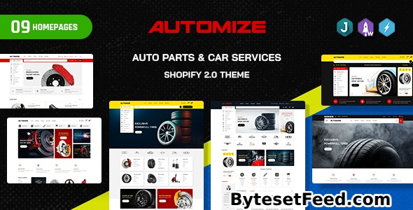 Automize v1.0 - Auto Parts & Car Services Shopify Theme