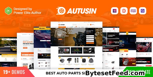 Autusin v2.8.5 - Auto Parts & Car Accessories Shop Elementor WooCommerce WordPress Theme