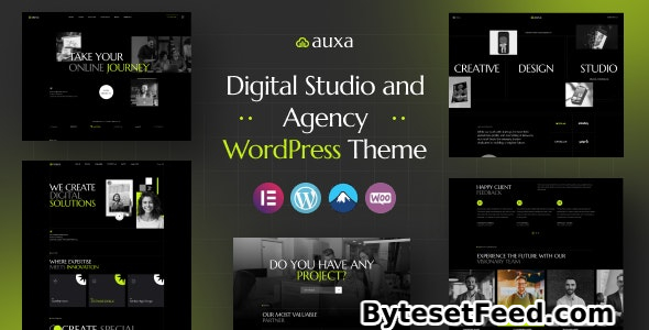 Auxa v1.0.0 - Digital Studio and Agency WordPress Theme