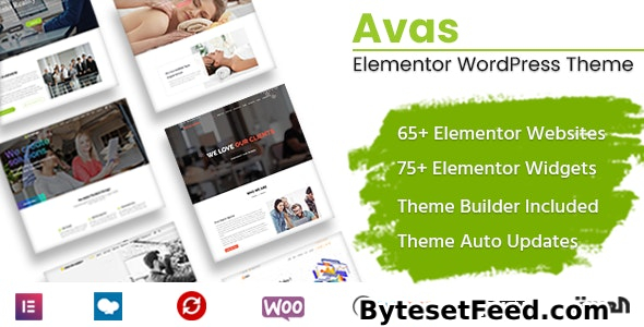 Avas v6.4.10 - Multi-Purpose WordPress Theme