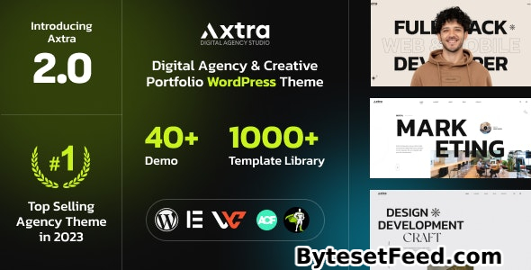 Axtra v2.0 - Digital Agency Creative Portfolio Theme