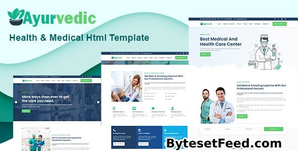 Ayurvedic - Health & Medical Html Template