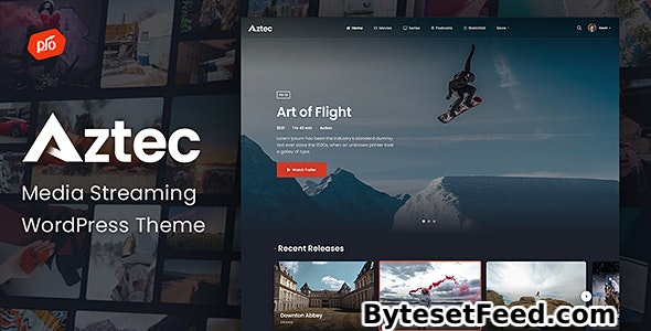 Aztec v3.7 - Video Streaming & Membership Theme