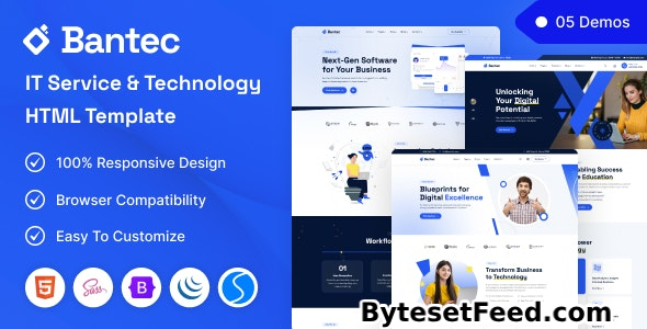 Bantec - IT Service & Technology HTML Template