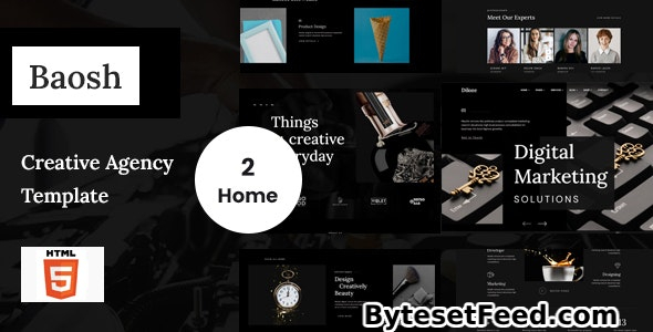 Baosh - Digital Agency HTML Template