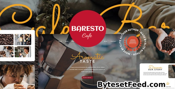 Baresto - Cafe, Bar and Restaurant Website Template