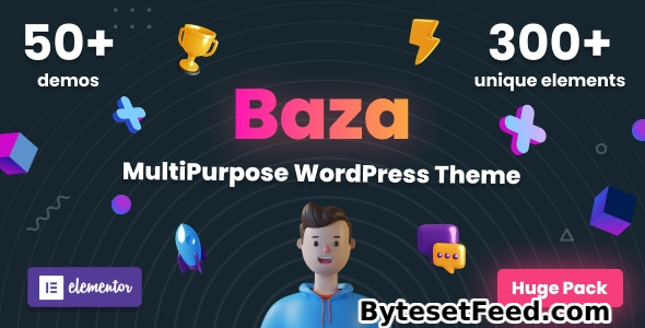 Baza v1.30 - Creative MultiPurpose WordPress Theme