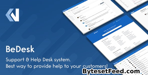 BeDesk v2.0.2 - Customer Support Software & Helpdesk Ticketing System