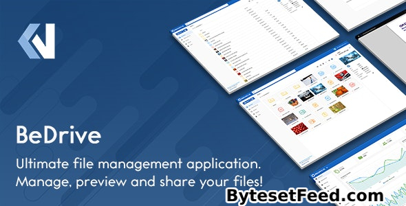 BeDrive v3.1.3 - File Sharing and Cloud Storage