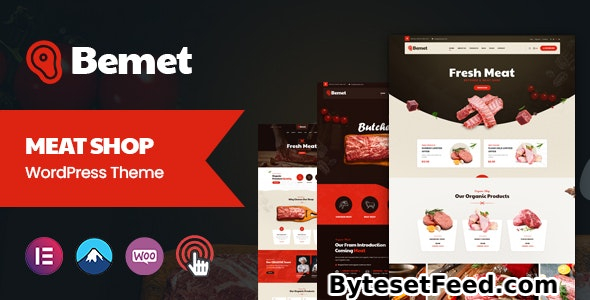 Bemet v1.0.2 - Butcher & Meat WordPress Theme