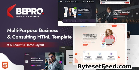 Bepro - Multipurpose Business HTML Template