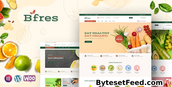 Bfres v1.0.5 - Organic Food WooCommerce Theme