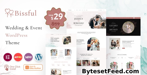 Bissful v1.3 - Wedding & Event WordPress Theme