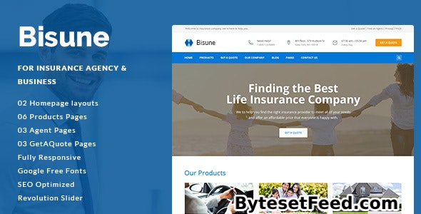 Bisune - Insurance Agency & Business HTML5 Template