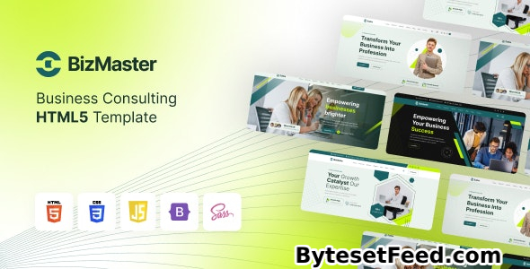 BizMaster - Consulting Business HTML Template Multipurpose